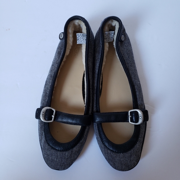 UGG Shoes | Ugg Mary Jane Ballet Flats Size 9 | Poshmark